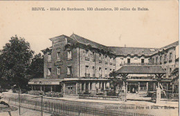 PE 13-(19) BRIVE - HOTEL DE BORDEAUX - 2 SCANS - Brive La Gaillarde