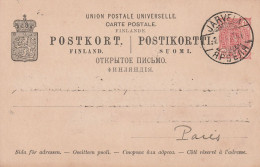 FINLANDE - Entiers Postaux - Jarvela Le 02/03/1900 - Cartas & Documentos