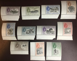 Sierra Leone 1956 Definitives Set To 5s MNH - Sierra Leone (...-1960)