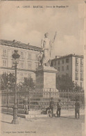 PE 16-(20) BASTIA - STATUE DE NAPOLEON 1er - 2 SCANS - Bastia