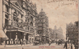 PE 18 - LONDON - LEICESTER SQUARE - HOTEL PROVENCE , RESTAURANT - EMPIRE THEATRE (1909)- 2 SCANS - Sonstige & Ohne Zuordnung