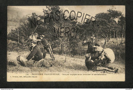 DOUANES - FRONTIERE FRANCO-SUISSE - Attaque Tragique Entre Douaniers Et Contrebandiers  - 1914  (peu Courante) - Dogana