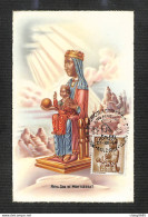 ESPAGNE - ESPAÑA - Carte MAXIMUM 1954 - NTR.SRA DE MONTSERRAT - Maximum Cards