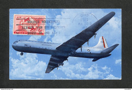 ETATS-UNIS - UNITED STATED - Carte Maximun 1953 - AMERICAN AIRMAIL SOCIETY - The XC-99 Based At AMC' Kelly AFB - Maximumkaarten