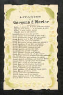 FANTAISIE - HUMOUR - Litanies Des Garçons à Marier - Other & Unclassified