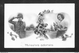 FANTAISIE ITALIE - Vera Fotografia - FOTOCELERE TORINO - 1942 - Missiva Adorata - Patriottisch