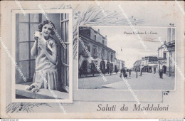 Be686 Cartolina Saluti Da Maddaloni 1929 Provincia Di Caserta Campania - Caserta