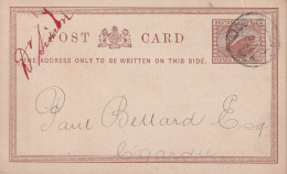 Western Australia - Entiers Postaux - Le 20/06/1896 - Cartas & Documentos