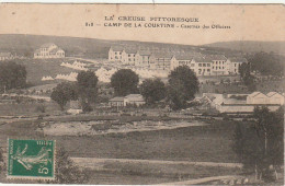 PE 24 -(23) CAMP DE LA COURTINE - CASERNES DES OFFICIERS  - 2 SCANS  - La Courtine