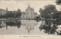 PE 24 -(23) BOUSSAC - CHATEAU DE POINSOUZE - 2 SCANS  - Sonstige & Ohne Zuordnung