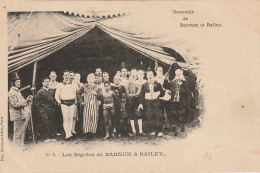 PE 26 - SOUVENIR DE BARNUM ET BAILEY - LES RIGOLOS DE BARNUM ET BAILEY - TROUPE ,  CLOWNS - 2 SCANS - Cirque