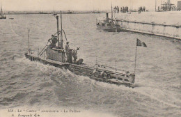 OP Nw28-(17) LA PALLICE - LE " CASTOR " , SOUS MARIN  - 2 SCANS - Sous-marins