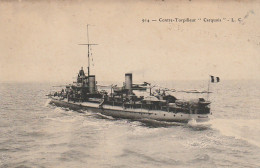 OP Nw28- CONTRE TORPILLEUR " CARQUOIS " - Warships