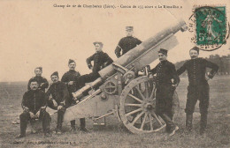 OP Nw29-(39)  CHAMP DE TIR DE CHAMBARAN - CANON DE 155 COURT " LE RIMAILHO "   - 2 SCANS - Ausrüstung
