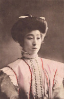 JAPON / CARTE ANCIENNE GEISHA / TENUE EUROPEENNE  / COURRIER POSTAL KIKAHA - Andere & Zonder Classificatie