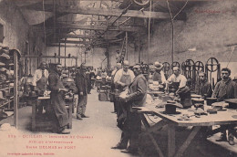 MO 27-(11) QUILLAN - INDUSTRIE DU CHAPEAU - ATELIER D'APPROPRIAGE - USINE DELMAS ET PONT - ANIMATION - OUVRIERS - Other & Unclassified