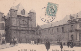 MO 28-(12) RODEZ - LE LYCEE - ANIMATION - Rodez