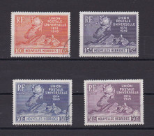 NOUVELLES-HEBRIDES 1949 TIMBRE N°136/39 OBLITERE U.P.U. - Usati