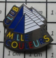 3617 Pin's Pins / Beau Et Rare / MARQUES / CLUB MILLE COULEURS PYRAMIDES GIZEH - Marche