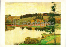 Painting By M. Nesterov - Autumn Landscape - Russian Art - 1985 - Russia USSR - Unused - Paintings