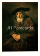 Painting By Rembrandt - Portrait Of An Old Jewish Man - Dutch Art - 1987 - Russia USSR - Unused - Peintures & Tableaux