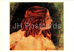 Painting By A. Ivanov - Sketch . Appearance Of Christ To The People - Woman - Russian Art - 1979 - Russia USSR - Unused - Malerei & Gemälde