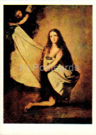 Painting By Jusepe De Ribera - Holy Inessa - Spanish Art - 1983 - Russia USSR - Unused - Malerei & Gemälde