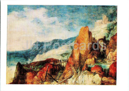 Painting By Joos De Momper The Elder - A Mountainous Landscape - Flemish Art - 1984 - Russia USSR - Unused - Malerei & Gemälde