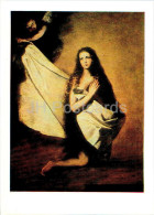 Painting By Jusepe De Ribera - St. Inessa - Woman - Spanish Art - 1985 - Russia USSR - Unused - Malerei & Gemälde