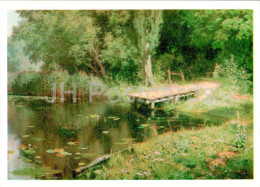 Painting By V. Polenov - Overgrown Pond - Russian Art - 1974 - Russia USSR - Unused - Schilderijen