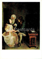 Painting By Gerard Ter Borch - Glass Of Lemonade - Dutch Art - 1972 - Russia USSR - Unused - Malerei & Gemälde