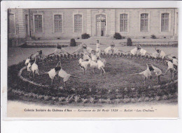 AUX: Colonie Scolaire Du Château D'aux, Kermesse Du 26 Août 1928, Ballet "les Ondines" - Très Bon état - Autres & Non Classés
