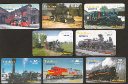 Swiss, VAN Teleline, Train And Loco, All Coded And In Very Good Condition, RRR - Suisse