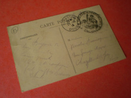 Cachet 242° RI Régiment De Réserve D'Infanterie Sur Carte De Besançon, Doubs, 1916 - Sonstige & Ohne Zuordnung