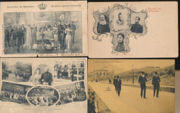 40 KAARTEN UIT KONINGLIJKE FAMILIE'S. ( LOT 1 )   ZIE AFBEELDINGEN - Royal Families