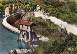 OP 44-(23) LE BARRAGE D'EGUZON ET SON DEVERSOIR - VUE AERIENNE - Autres & Non Classés