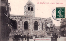 03 - Allier - MONTLUCON - Eglise Notre Dame - Attelage  - Montlucon