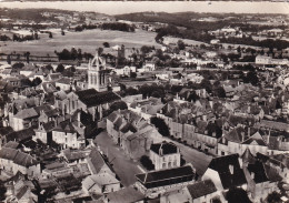 OP 46-(24) EXCIDEUIL - VUE AERIENNE - L'EGLISE , CENTRE VILLE - Autres & Non Classés