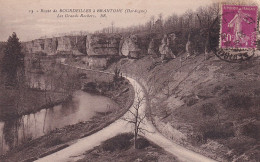 OP 46-(24) ROUTE DE BOURDEILLES A BRANTOME  - LES GRANDS ROCHERS - Autres & Non Classés