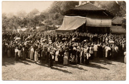 Devanture Bazar Du Progrès. Carte Photo Animée Non Située - Magasins