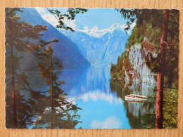 ALLEMAGNE  Der Königssee Blick Vom  Malerwinkel Auf St Bartholomä  Und Schönfeidspitze - Andere & Zonder Classificatie