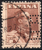 Madrid - Perforado - Edi O 323 - "B.H" (Banco) - Usati