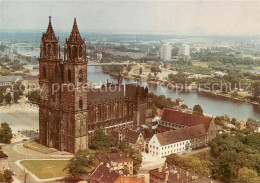 73724875 Magdeburg Elbe Fliegeraufnahme Mit Dom  - Magdeburg