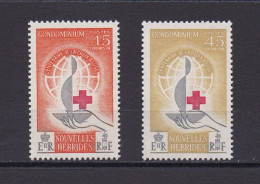 NOUVELLES-HEBRIDES 1963 TIMBRE N°199/00 NEUF** CROIX-ROUGE - Nuevos