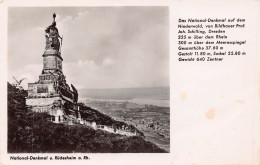 National-Denkmal U. Rüdesheim A. Rh. - Das National-Denkmal Auf Dem Niederwald - Rüdesheim A. Rh.