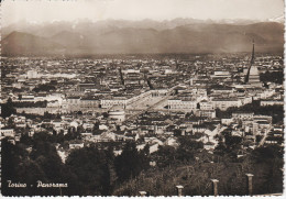 TORINO (Piemonte) Panorama En 1950 - Tarjetas Panorámicas