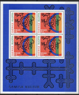 Piotr Naszarkowski. Sweden 2007. Sami Folk Art.. Michel Bl.5. MNH. - Blocks & Kleinbögen