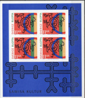 Piotr Naszarkowski. Sweden 2007. Sami Folk Art.. Michel Bl.5. MNH. - Blocks & Kleinbögen