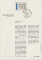 France Divers Timbre N° 2684 Francis Ponge Cachet 1 Er Jour 23 02 1991 - Documents Of Postal Services