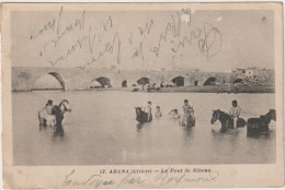 Turquie :  ADANA : Cilicie ; Le Pont  De  Sihoun  , 1921 , Carte  Carnet - Turquie